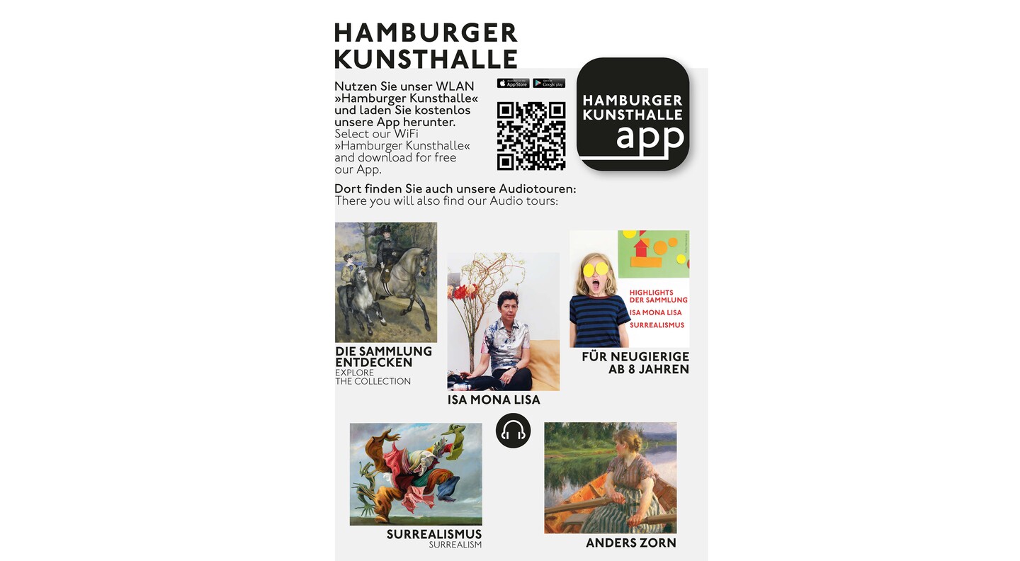 Hamburger Kunsthalle APP-Plakat