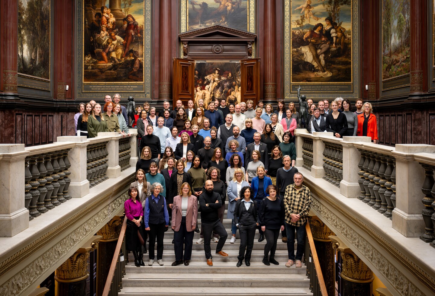 Das Team der Hamburger Kunsthalle 2025, Foto: Romanus Fuhrmann