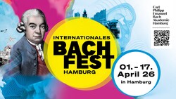 Poster des Internationalen Bach-Festes Hamburg