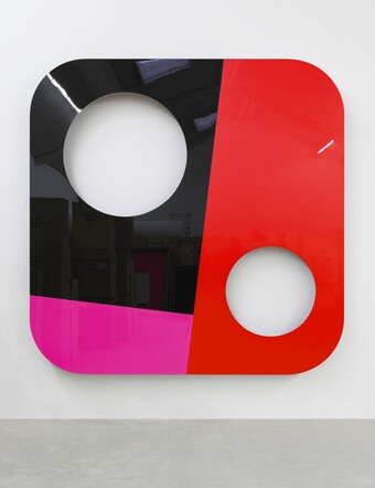 Gerold Miller (*1961), instant vision 156, 2019, lackiertes Aluminium, 280 x 280 x 15 cm, Hamburger Kunsthalle, Schenkung Sammlung Siegfried und Jutta Weishaupt © Atelier Gerold Miller Gerold Miller (*1961), instant vision 156, 2019, lackiertes Aluminium, 280 x 280 x 15 cm, Hamburger Kunsthalle, Schenkung Sammlung Siegfried und Jutta Weishaupt © Atelier Gerold Miller