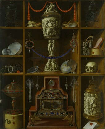JJohann Georg Hinz (um 1630/31–1688), Kunstkammerregal, 1666, © Hamburger Kunsthalle / bpk Foto: Elke Walford Johann Georg Hinz (um 1630/31–1688), Kunstkammerregal, 1666, © Hamburger Kunsthalle / bpk Foto: Elke Walford