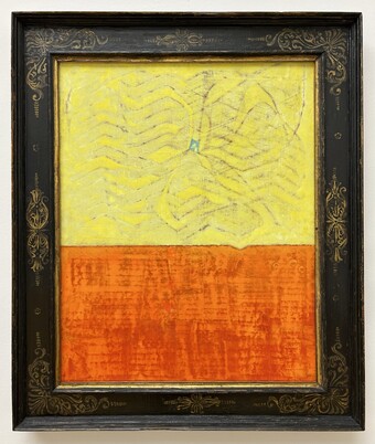 Max Ernst (1891–1976) Ein schöner Morgen (Un beau matin), 1965 Öl auf Leinwand, 92 x 73 cm Hamburger Kunsthalle, Dauerleihgabe der Stiftung Hamburger Kunstsammlungen, © Hamburger Kunsthalle / bpk © VG Bild-Kunst, Bonn 2025 Foto: Elke Walford