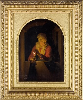 Gerrit Dou (1613–1675), Alte Frau mit Kerze, 1661, Wallraf-Richartz-Museum & Fondation Corboud, Köln © Foto: Rheinisches Bildarchiv Köln, rba_d029745 Gerrit Dou (1613–1675), Alte Frau mit Kerze, 1661, Wallraf-Richartz-Museum & Fondation Corboud, Köln © Foto: Rheinisches Bildarchiv Köln, rba_d029745