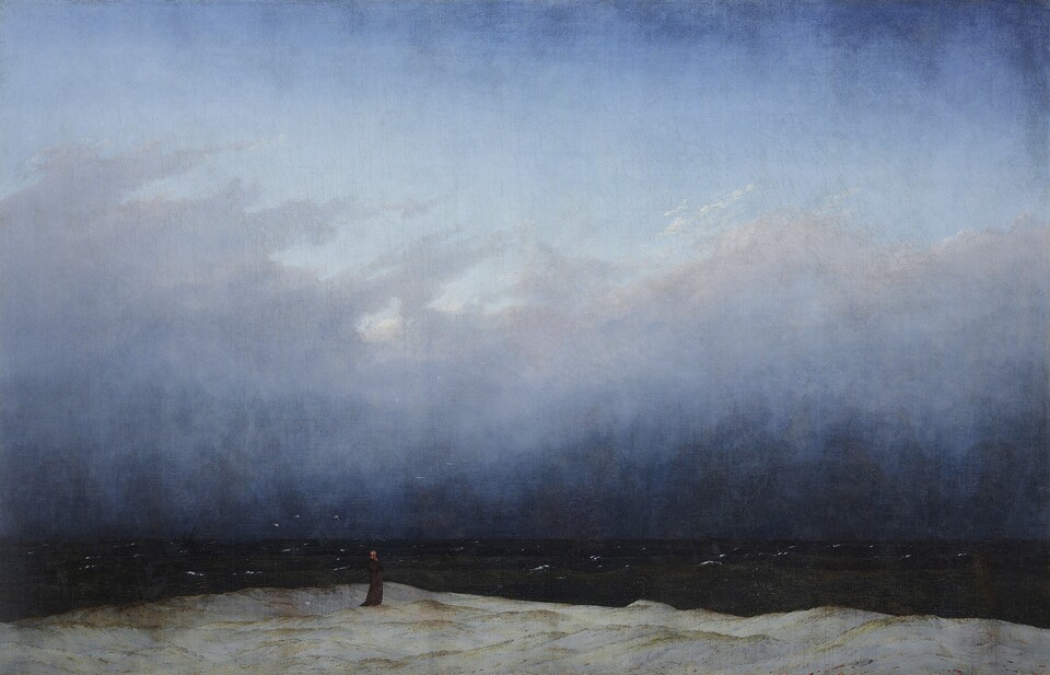 Caspar David Friedrich, Der Mönch am Meer, 1808 - 1810