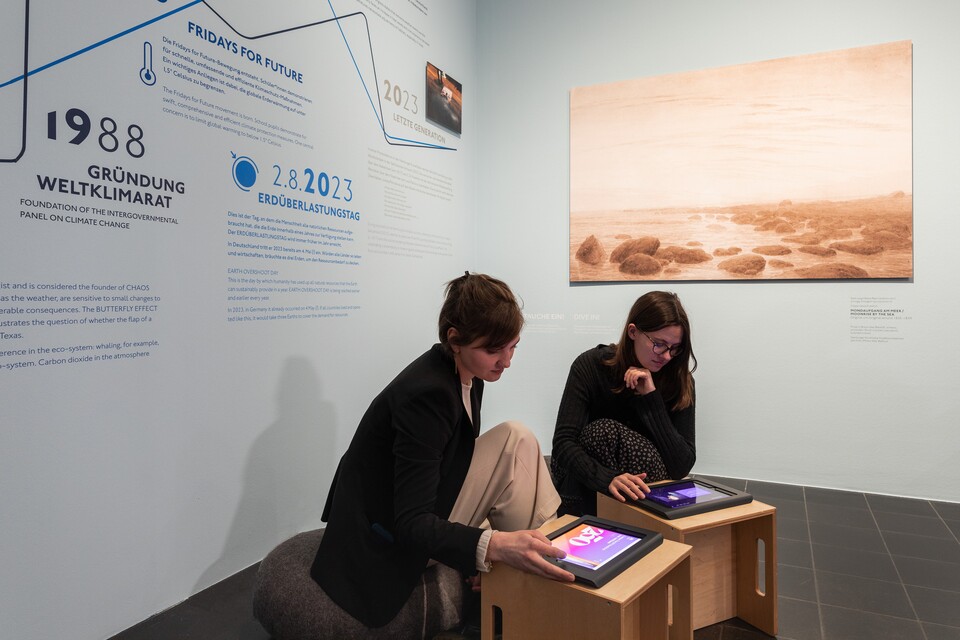 Hamburger Kunsthalle, Vermittlungsraum Kosmos Caspar, Foto: Fred Dott