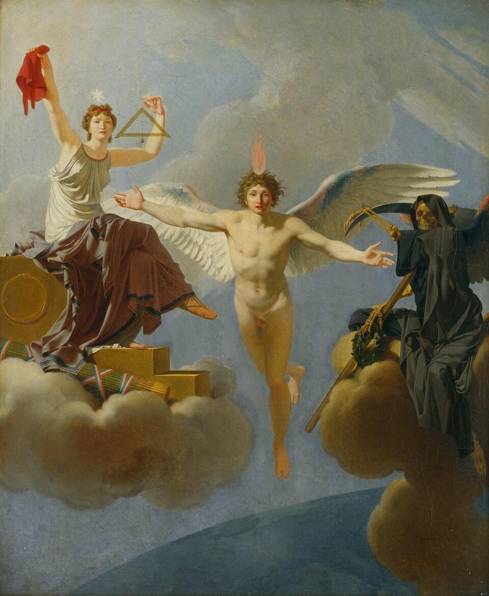 Jean-Baptiste Regnault (1754 - 1829) Freiheit oder Tod, 1794/95 Öl auf Leinwand 60 cm x 49,3 cm © Hamburger Kunsthalle / bpk Foto: Elke Walford / digital: Irrgang