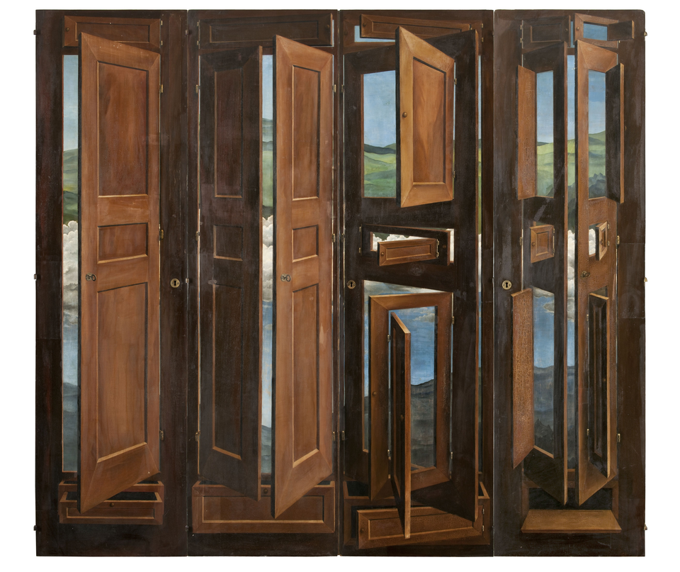 Marcel Jean (1900 - 1993) Armoire Surrealiste, 1941, © Les Arts Décoratifs/Jean Tholance, © VG Bild-Kunst, Bonn 2025, Trotz intensiver Recherche konnten die Rechteinhaber*innen nicht in Erfahrung gebracht werden. Sollten Sie Informationen hierzu haben, kontaktieren Sie uns gerne.